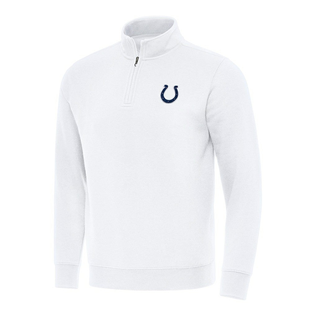 Antigua Victory Quarter-Zip Pullover Top - Indianapolis Colts Pullover