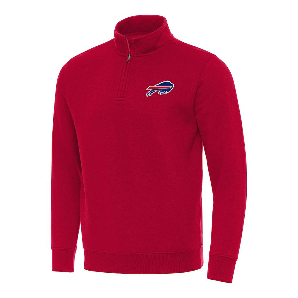 Antigua Victory Quarter-Zip Pullover Top - Buffalo Bills Pullover