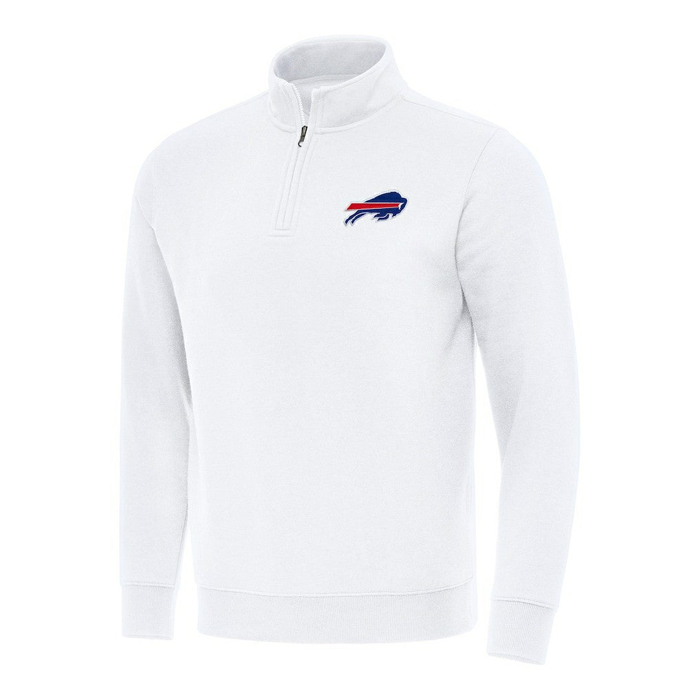 Antigua Victory Quarter-Zip Pullover Top - Buffalo Bills Pullover