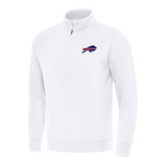 Antigua Victory Quarter-Zip Pullover Top - Buffalo Bills Pullover