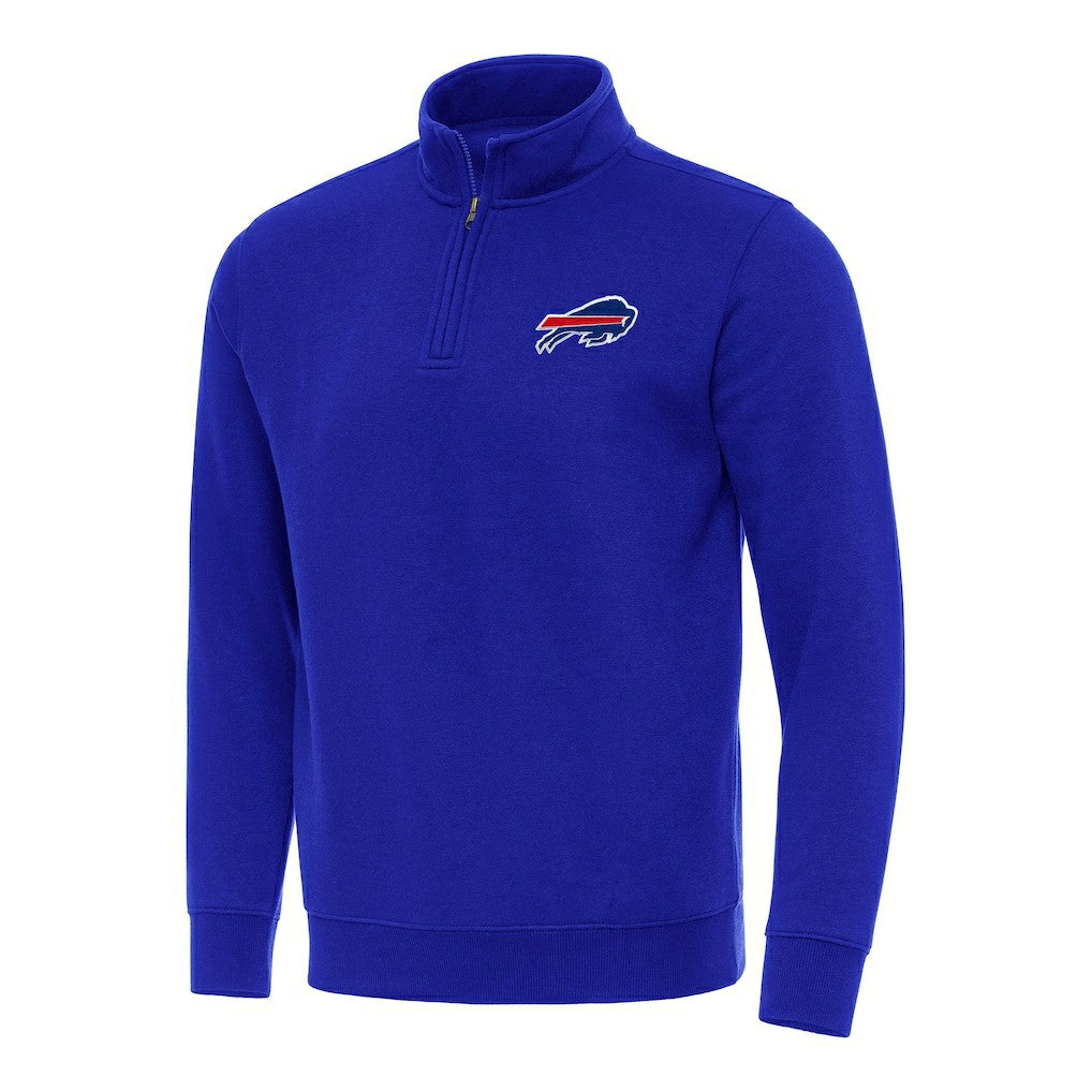 Antigua Victory Quarter-Zip Pullover Top - Buffalo Bills Pullover