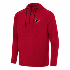 Antigua Spikes Quarter-Zip Pullover Hoodie - Houston Texans Hoodies