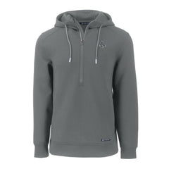Gray Boston Red Sox Cutter & Buck Roam Eco Recycled Half-Zip Pullover Hoodie