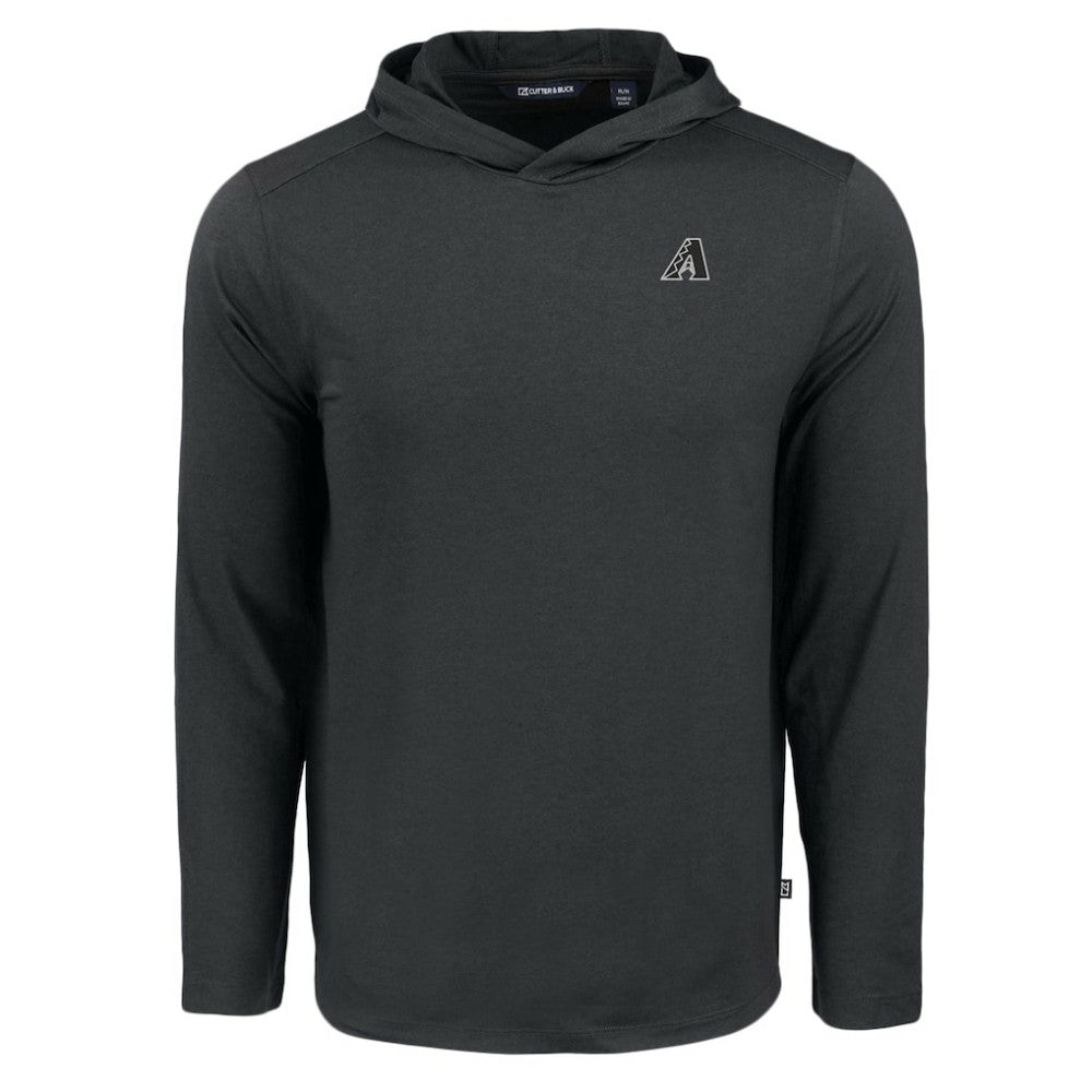 Black Arizona Diamondbacks Cutter & Buck Coastline Epic Comfort Eco Recycled Long Sleeve Hoodie T-Shirt
