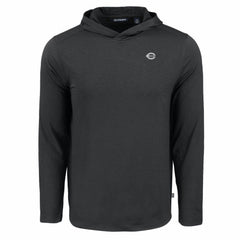 Black Cincinnati Reds Cutter & Buck Coastline Epic Comfort Eco Recycled Long Sleeve Hoodie T-Shirt