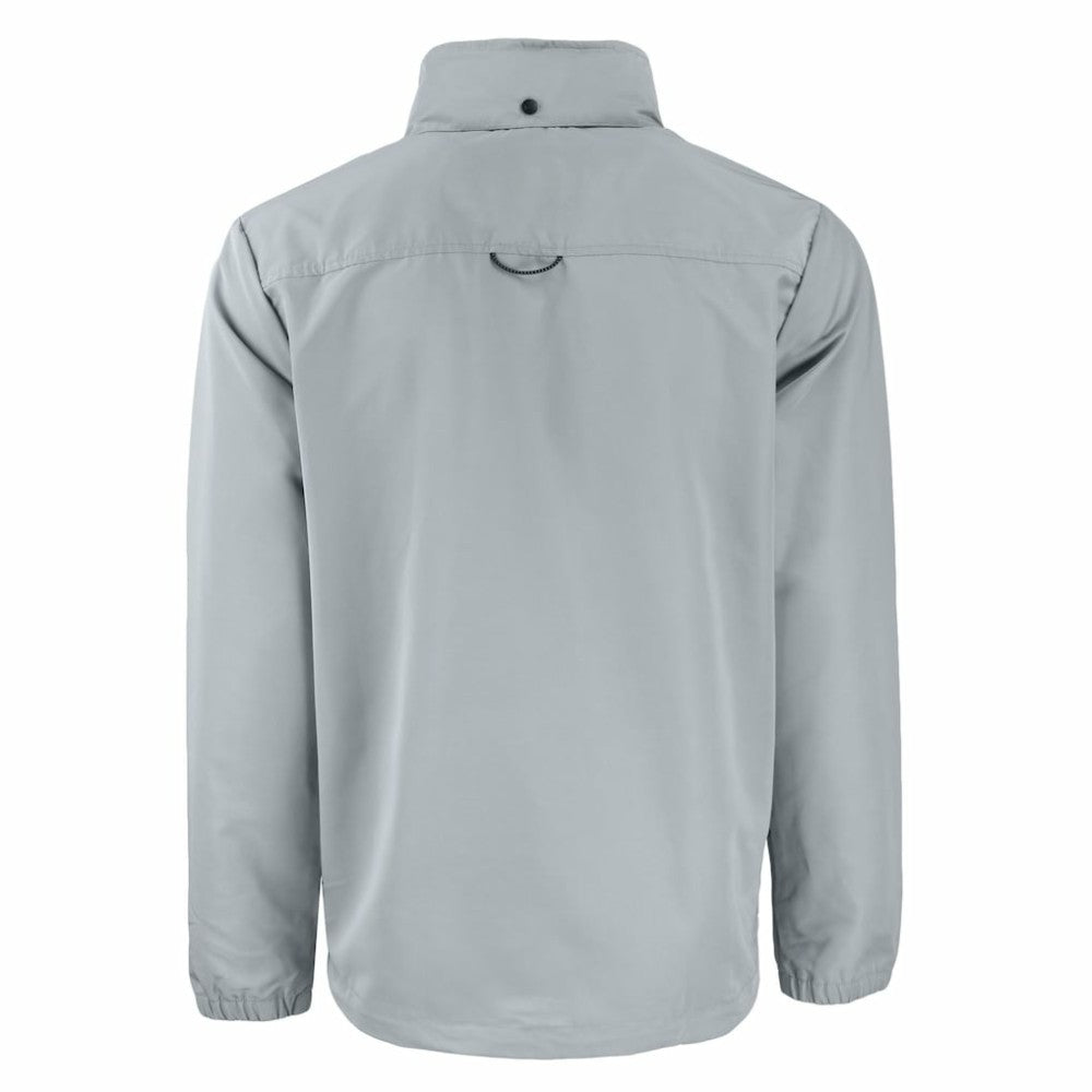 Gray Detroit Tigers Cutter & Buck Charter Eco Recycled Full-Zip Hoodie Jacket