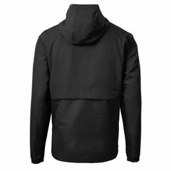 Black New York Mets Cutter & Buck Charter Eco Recycled Anorak Half-Zip Hoodie Jacket