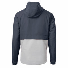 Navy/Gray Los Angeles Dodgers Cutter & Buck Charter Eco Recycled Anorak Half-Zip Hoodie Jacket