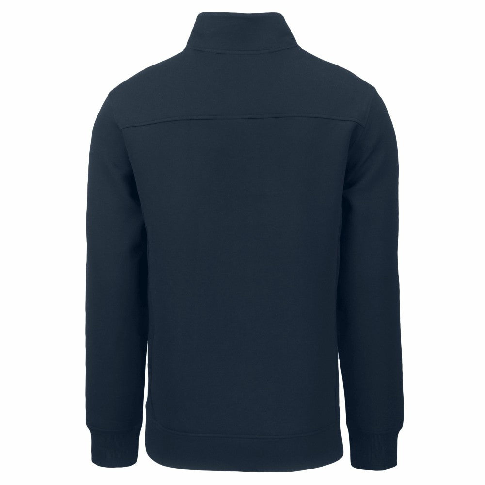 Navy New York Mets Cutter & Buck Roam Eco Quarter-Zip Jacket