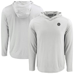 Gray Seattle Mariners Cutter & Buck Coastline Epic Comfort Eco Recycled Hoodie T-Shirt