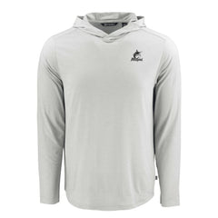 Gray Miami Marlins Cutter & Buck Coastline Epic Comfort Eco Recycled Hoodie T-Shirt