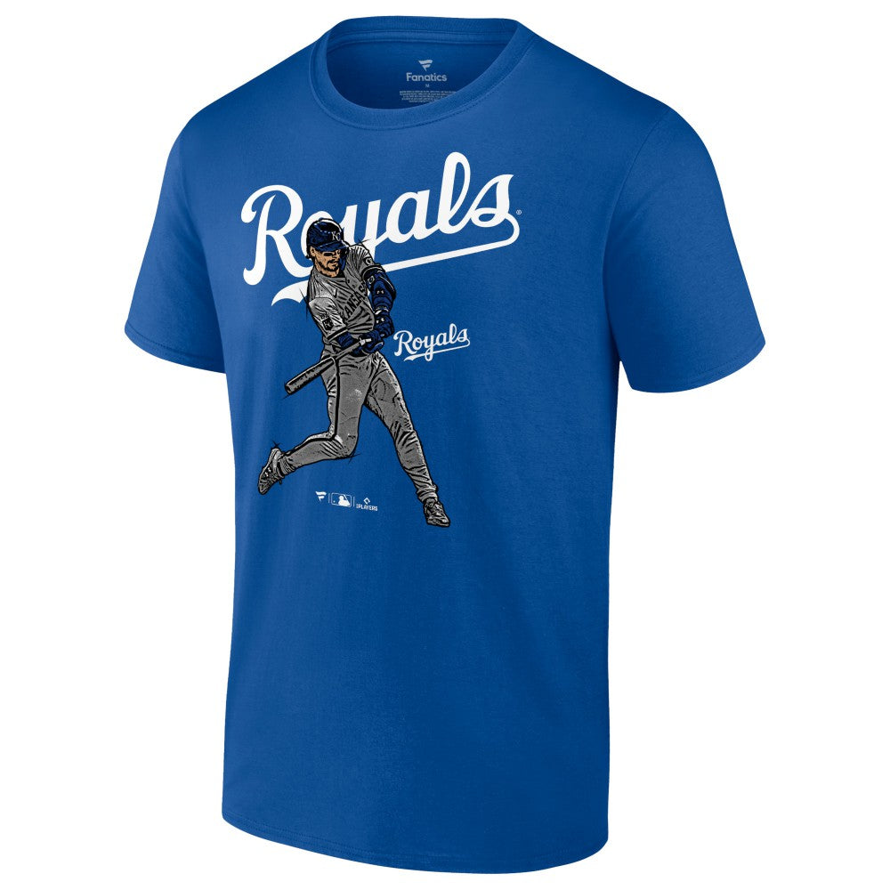 Royal Bobby Witt Jr. Kansas City Royals Player Swing T-Shirt