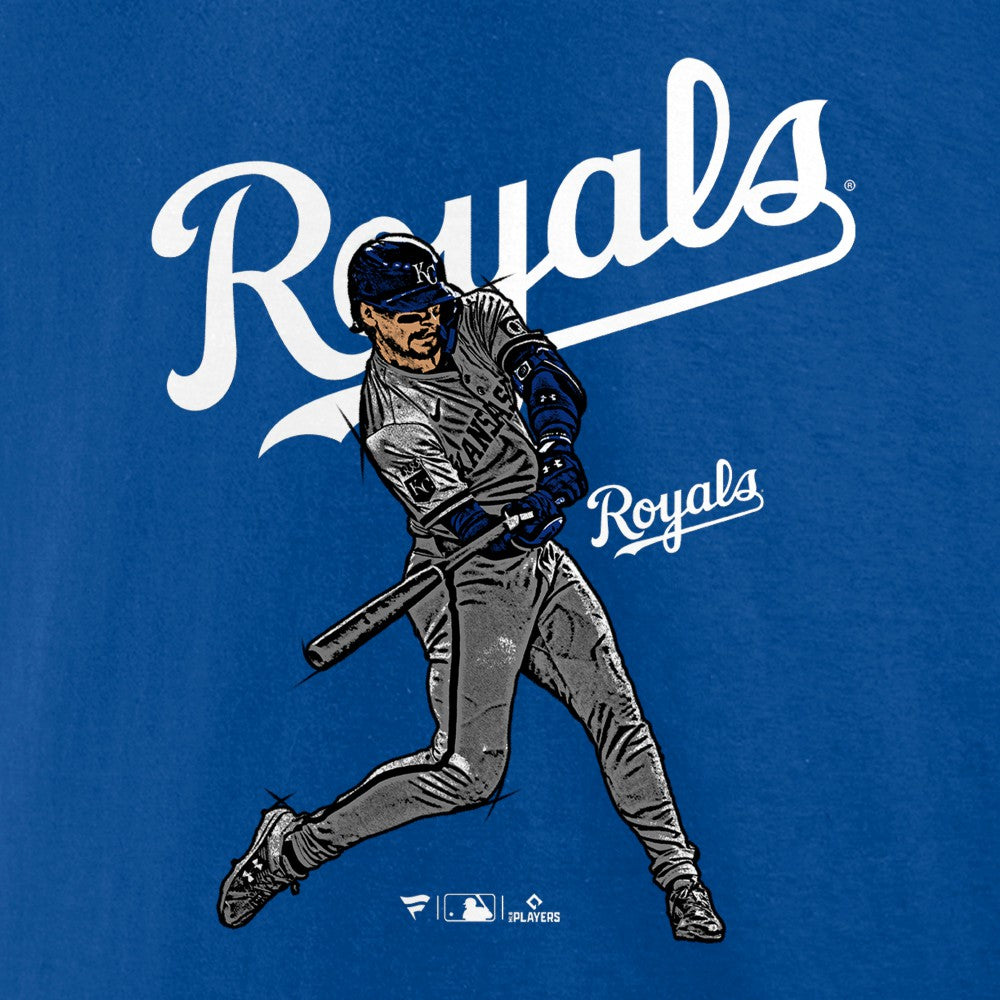 Royal Bobby Witt Jr. Kansas City Royals Player Swing T-Shirt
