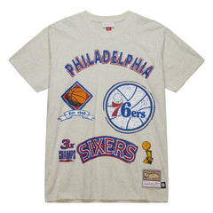 Mitchell & Ness Philadelphia 76ers Hardwood Classics Legacy Defined Retro Championship T-Shirt