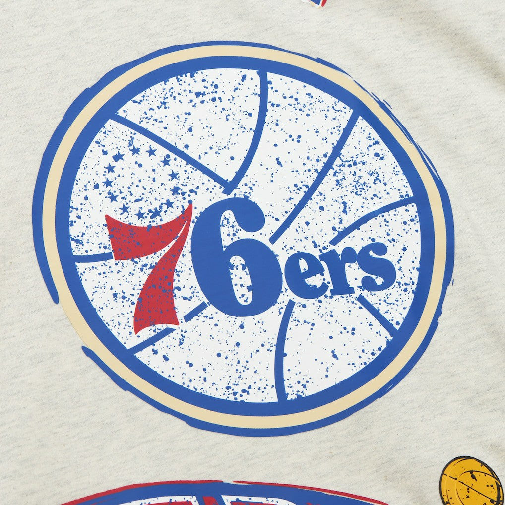Mitchell & Ness Philadelphia 76ers Hardwood Classics Legacy Defined Retro Championship T-Shirt