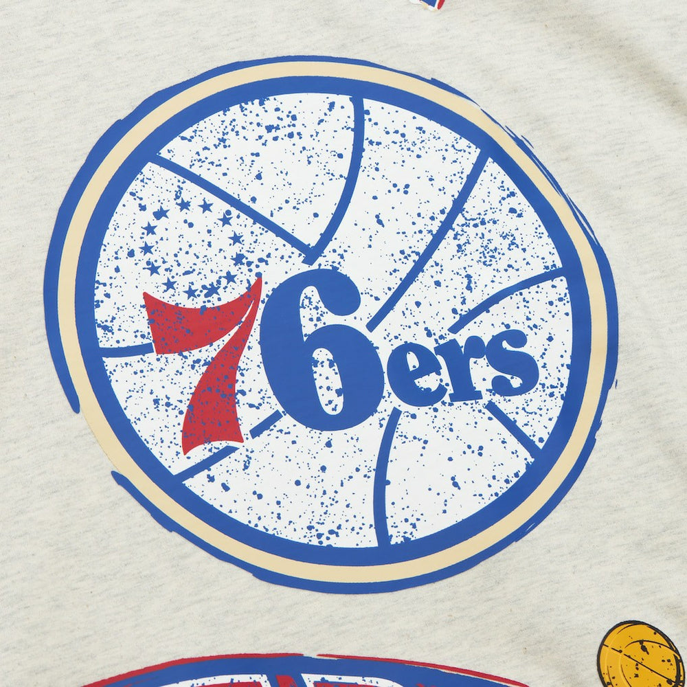 Mitchell & Ness Philadelphia 76ers Hardwood Classics Legacy Defined Retro Championship T-Shirt