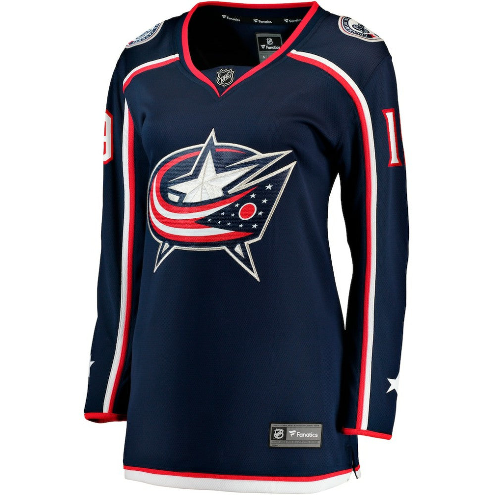 NHL Adam Fantilli Columbus Blue Jackets Fanatics Women's Home Premier Breakaway Player Jersey Breakaway Jersey