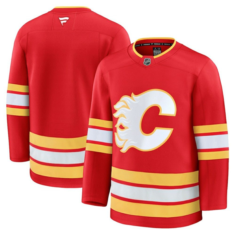 NHL Calgary Flames Fanatics Home Premium Jersey