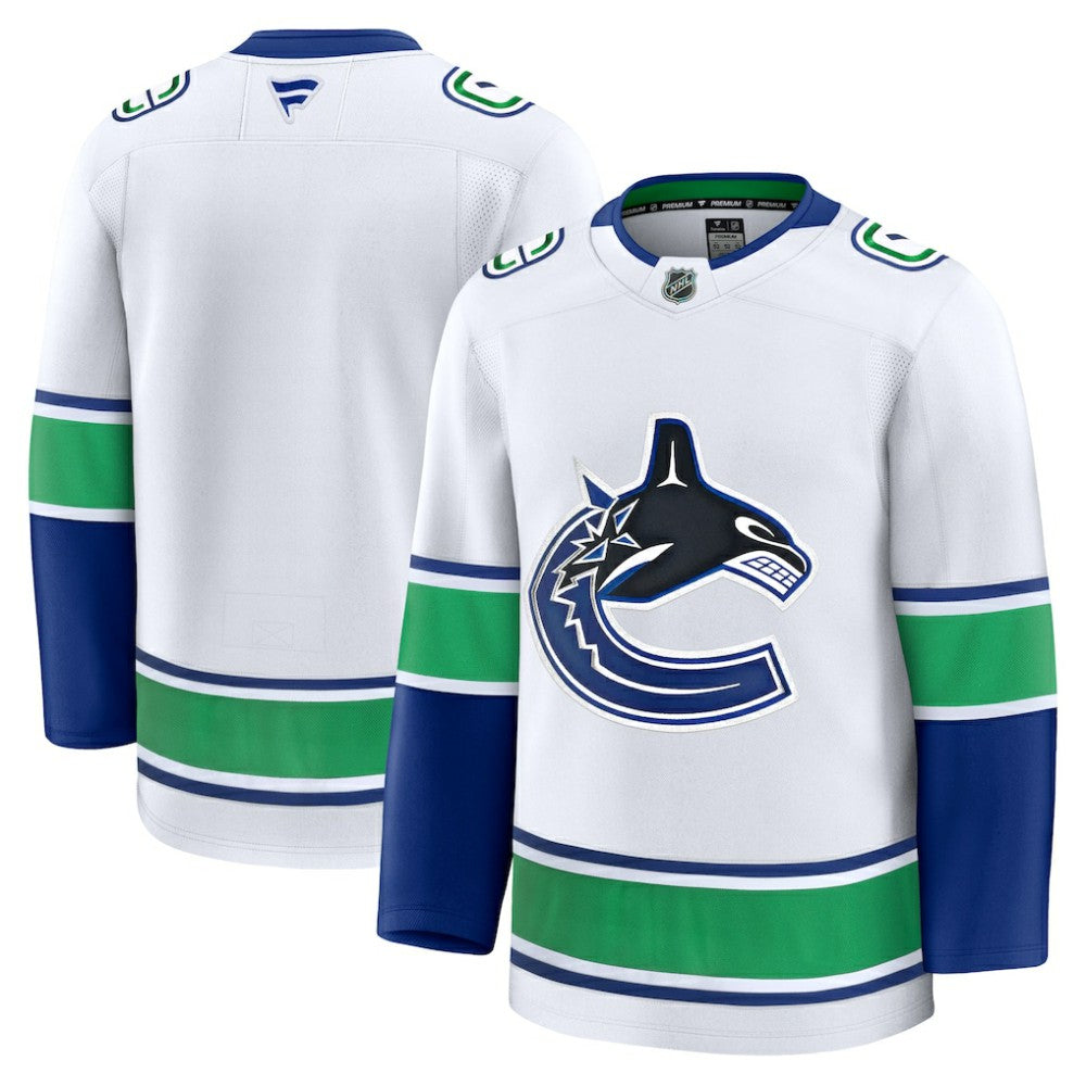NHL Vancouver Canucks Fanatics Away Premium Jersey