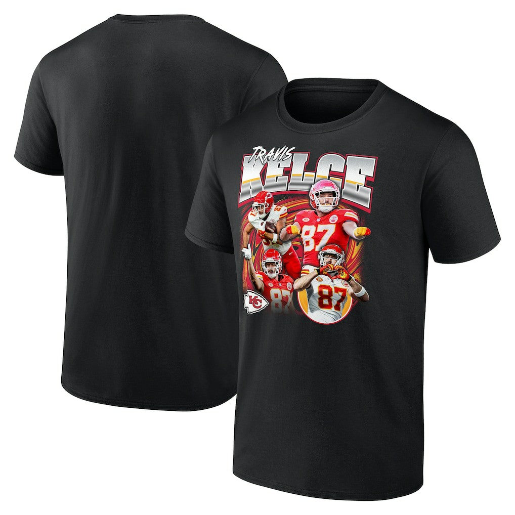 Travis Kelce  Notorious Player Graphic T-Shirt - Kansas City Chiefs T-shirts