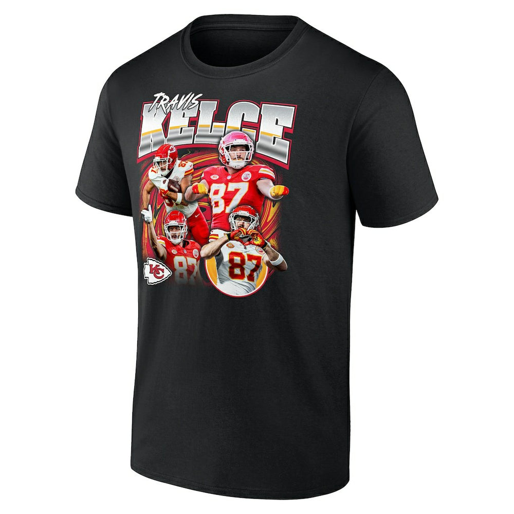 Travis Kelce  Notorious Player Graphic T-Shirt - Kansas City Chiefs T-shirts
