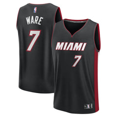 Fanatics Kel'el Ware Miami Heat Fast Break Replica Player Jersey
