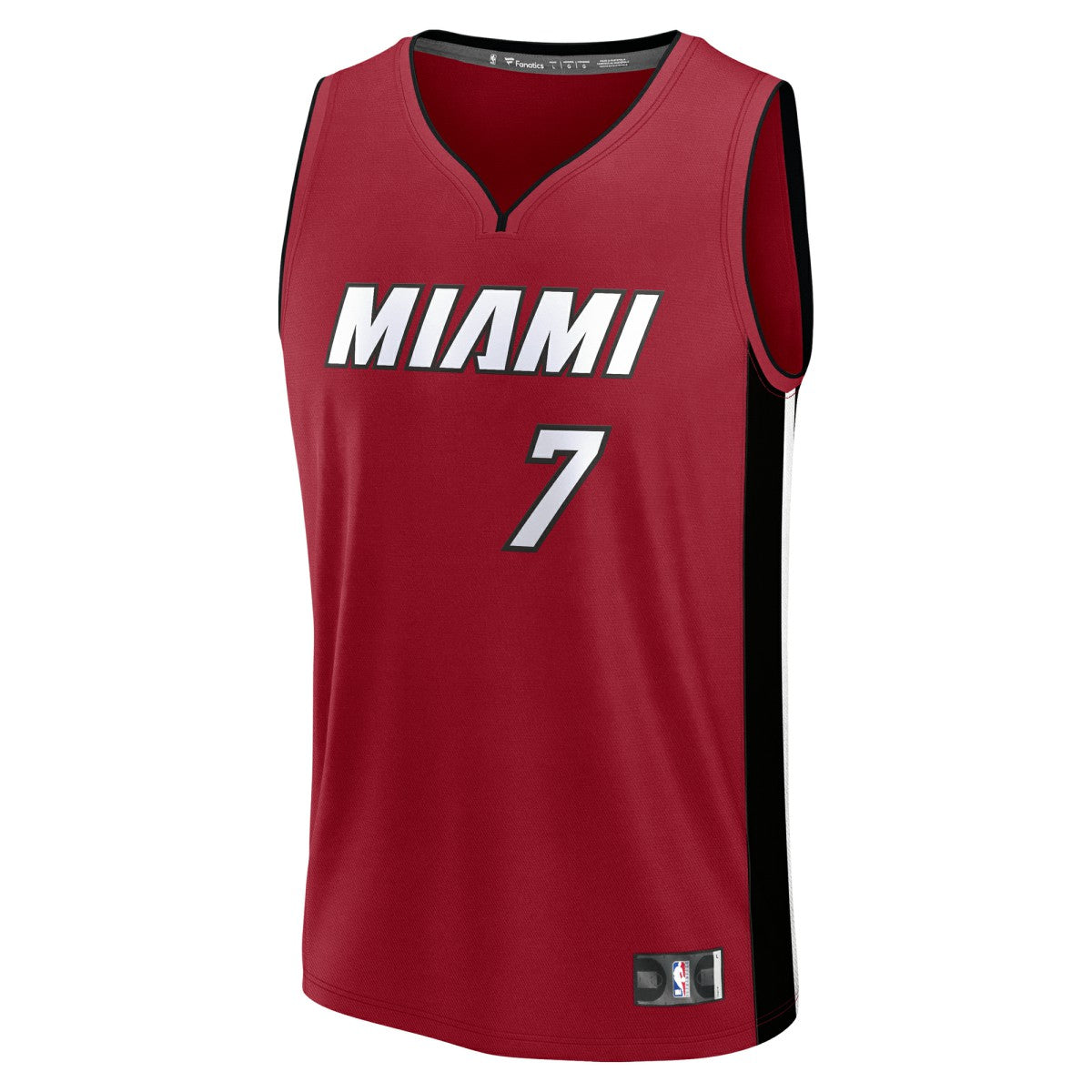 Fanatics Kel'el Ware Miami Heat Youth Fast Break Player Jersey