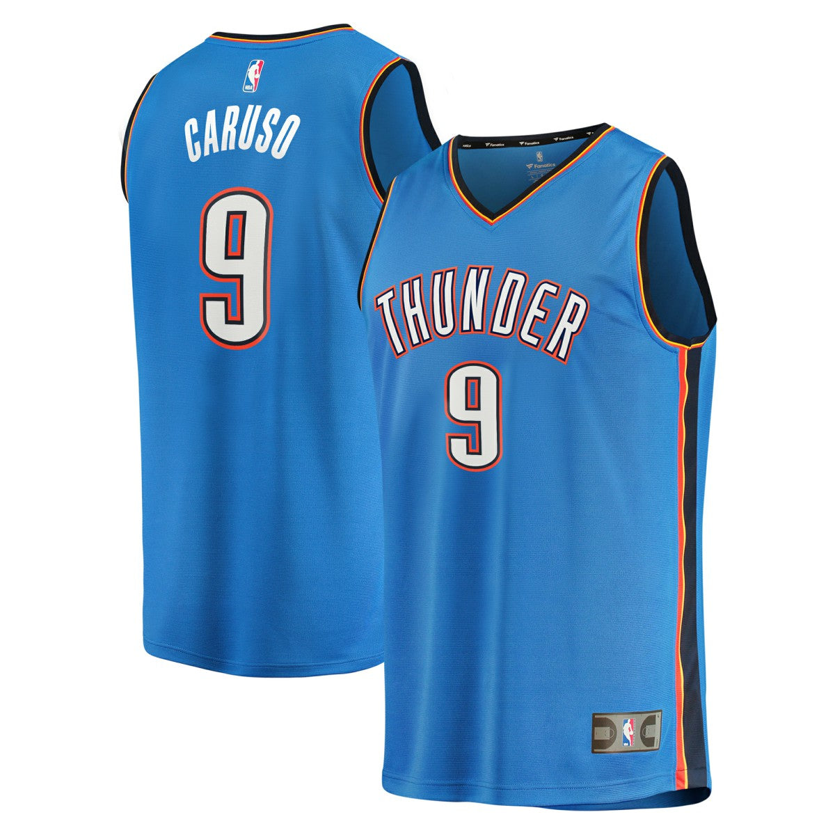 Fanatics Alex Caruso Oklahoma City Thunder Fast Break Replica Player Jersey