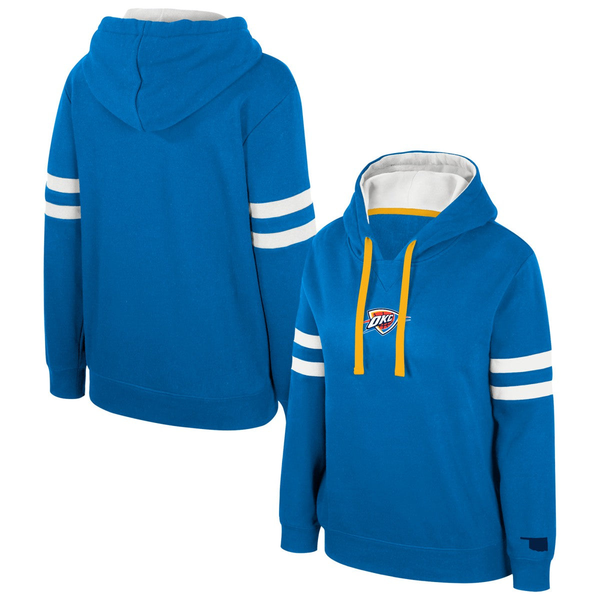 Oklahoma City Thunder Stadium Essentials Women's Road Game Pullover Hoodie