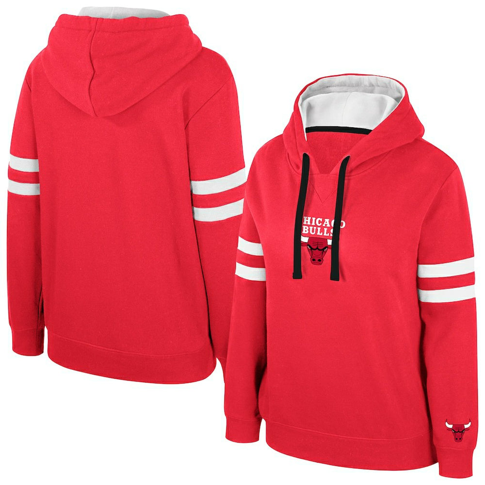 Chicago Bulls Stadium Essentials Women's Road Game Pullover Hoodie