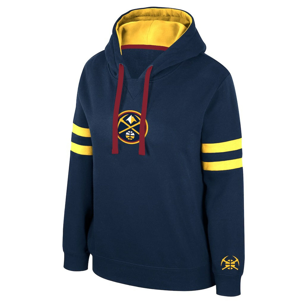 Denver Nuggets Stadium Essentials Women's Road Game Pullover Hoodie sale