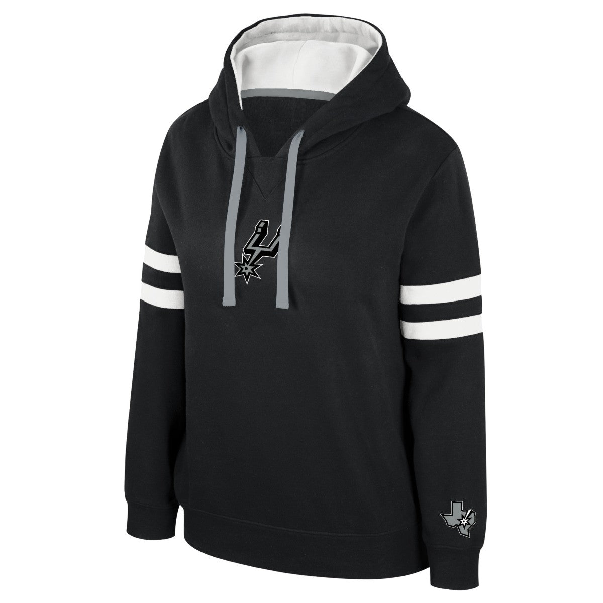 San Antonio Spurs Stadium Essentials Women's Road Game Pullover Hoodie