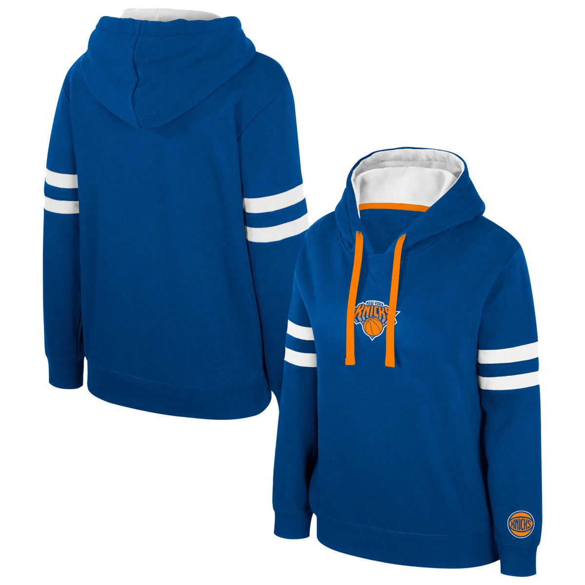 New York Knicks Stadium Essentials Women's Road Game Pullover Hoodie