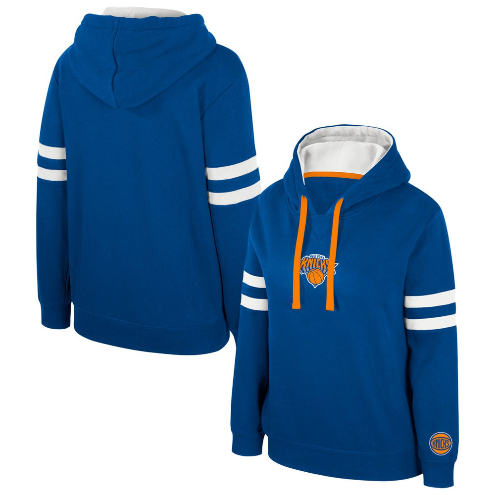 New York Knicks Stadium Essentials Women's Road Game Pullover Hoodie