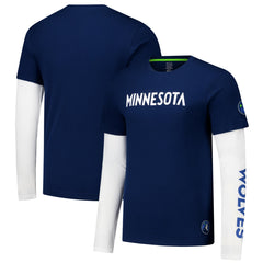 Minnesota Timberwolves Stadium Essentials Unisex Spectator Twofer Long Sleeve T-Shirt