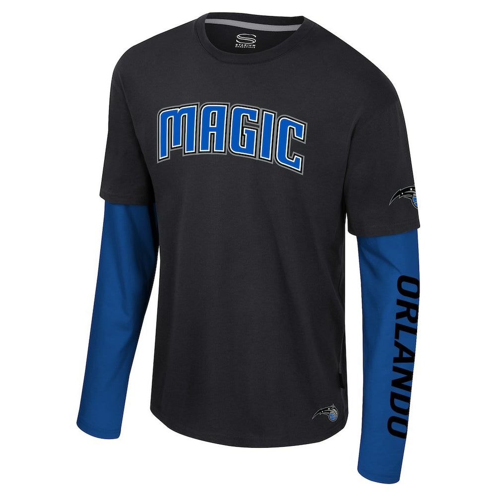 Orlando Magic Stadium Essentials Unisex Spectator 2fer Long Sleeve T-Shirt