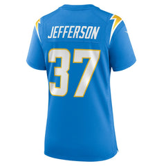 Tony Jefferson  Women's Team Game Jersey - Los Angeles Chargers Jerseys