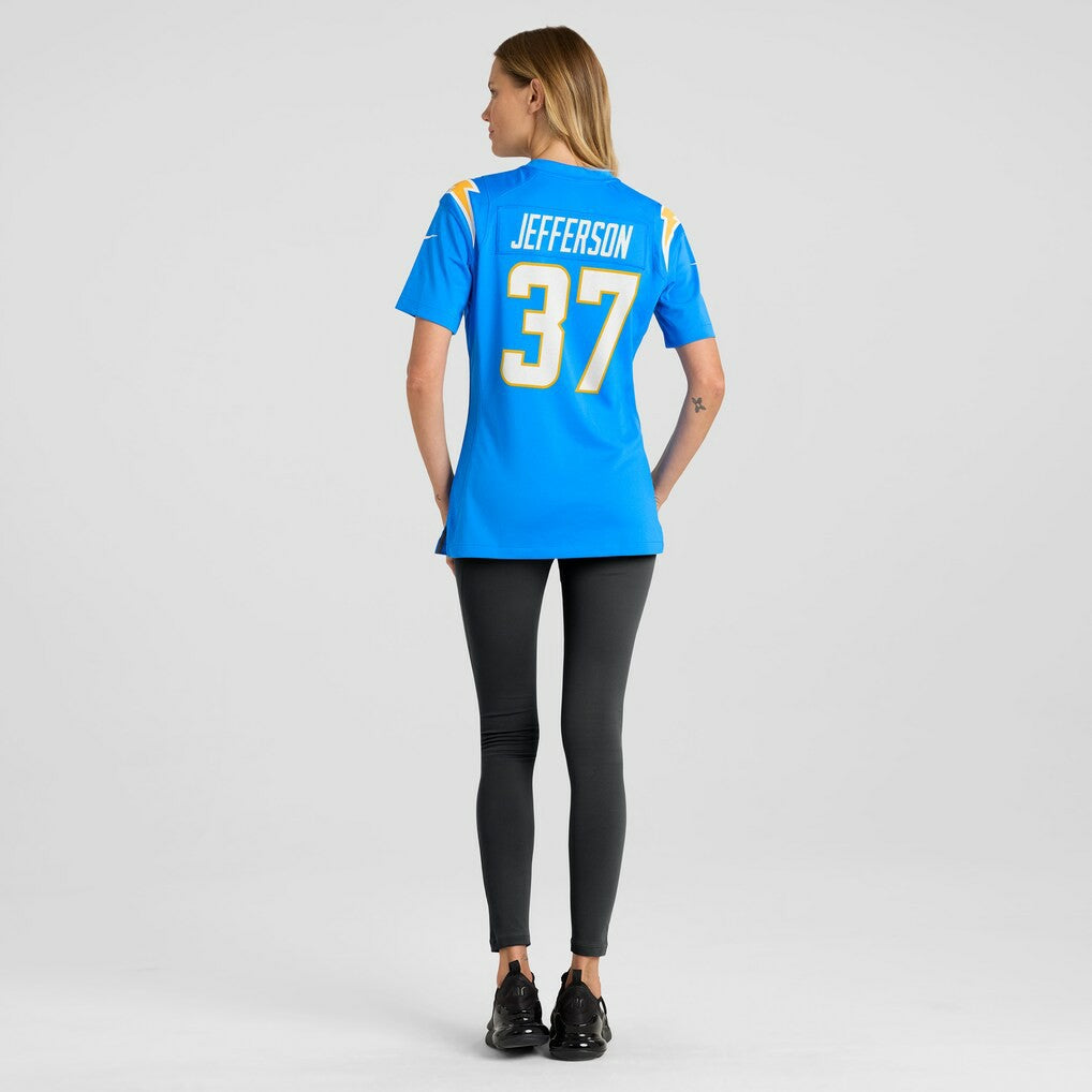 Tony Jefferson  Women's Team Game Jersey - Los Angeles Chargers Jerseys