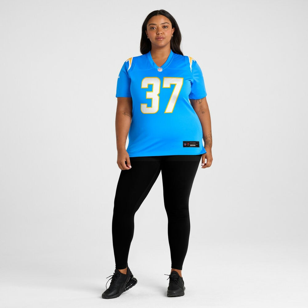 Tony Jefferson  Women's Team Game Jersey - Los Angeles Chargers Jerseys