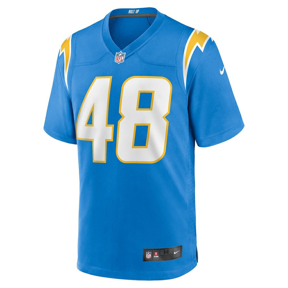 Bud Dupree  Team Game Jersey - Los Angeles Chargers Jerseys