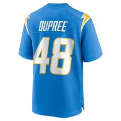 Bud Dupree  Team Game Jersey - Los Angeles Chargers Jerseys
