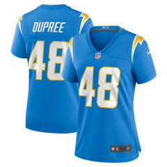 Bud Dupree  Women's Team Game Jersey - Los Angeles Chargers Jerseys