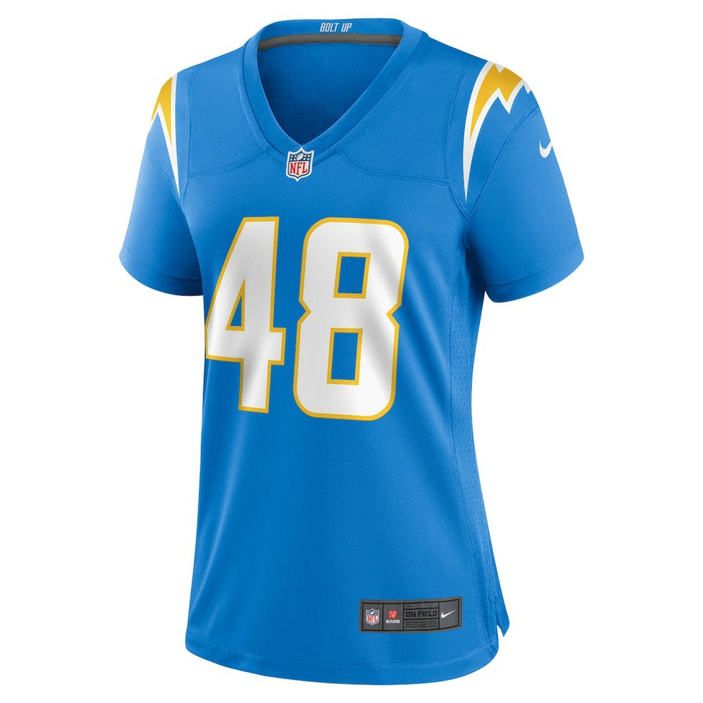 Bud Dupree  Women's Team Game Jersey - Los Angeles Chargers Jerseys