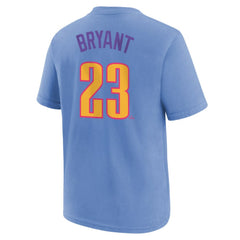 Light Blue Kris Bryant Colorado Rockies Nike Youth Fuse City Connect Name & Number T-Shirt