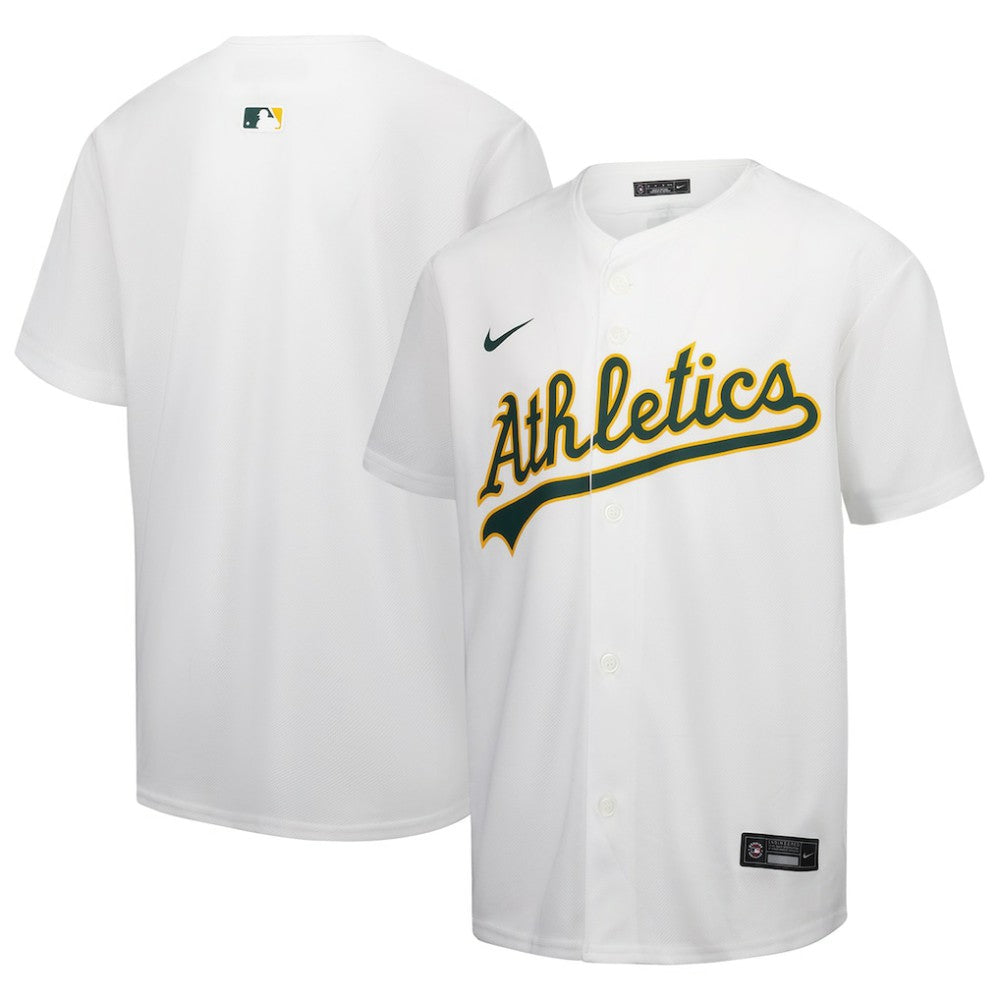 White Athletics Nike Youth Home Game Jersey