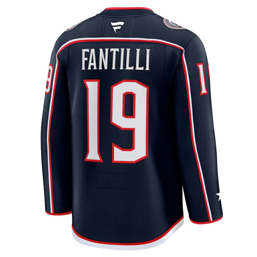 NHL Adam Fantilli Columbus Blue Jackets Fanatics Home Premium Jersey