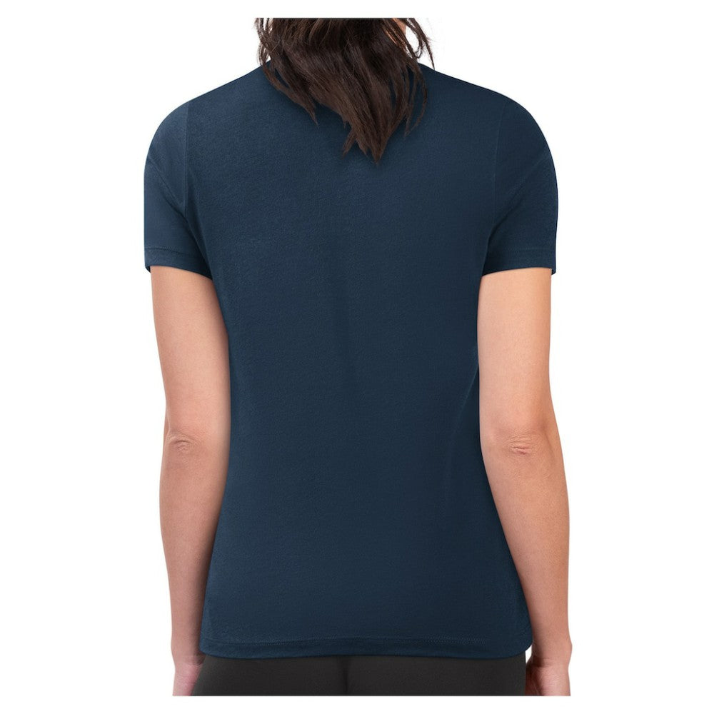 Navy Boston Red Sox G-III 4Her by Carl Banks Women's Super-Slim Fit Lightweight Heart Graphic T-Shirt