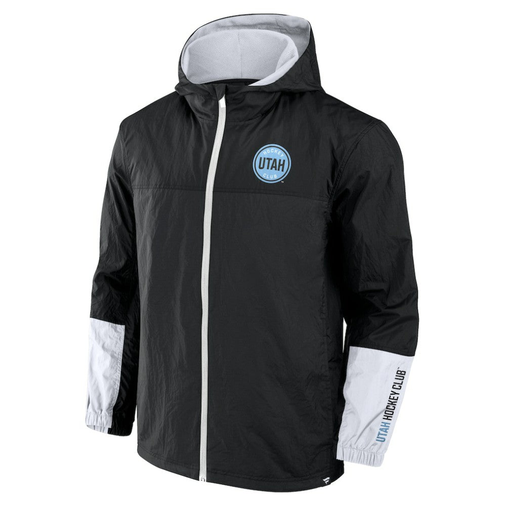 NHL Utah Mammoth Fanatics Crash the Net Full-Zip Hoodie Jacket