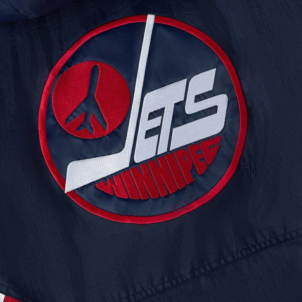NHL Winnipeg Jets OVO x Starter Half-Zip Hooded Jacket