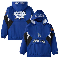 NHL Toronto Maple Leafs OVO x Starter Half-Zip Hooded Jacket